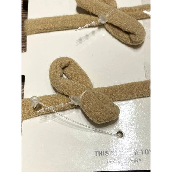 Headwrap Glitter Bows Baby Girl 3 pack Holiday Christmas NWT - Picture 4 of 4